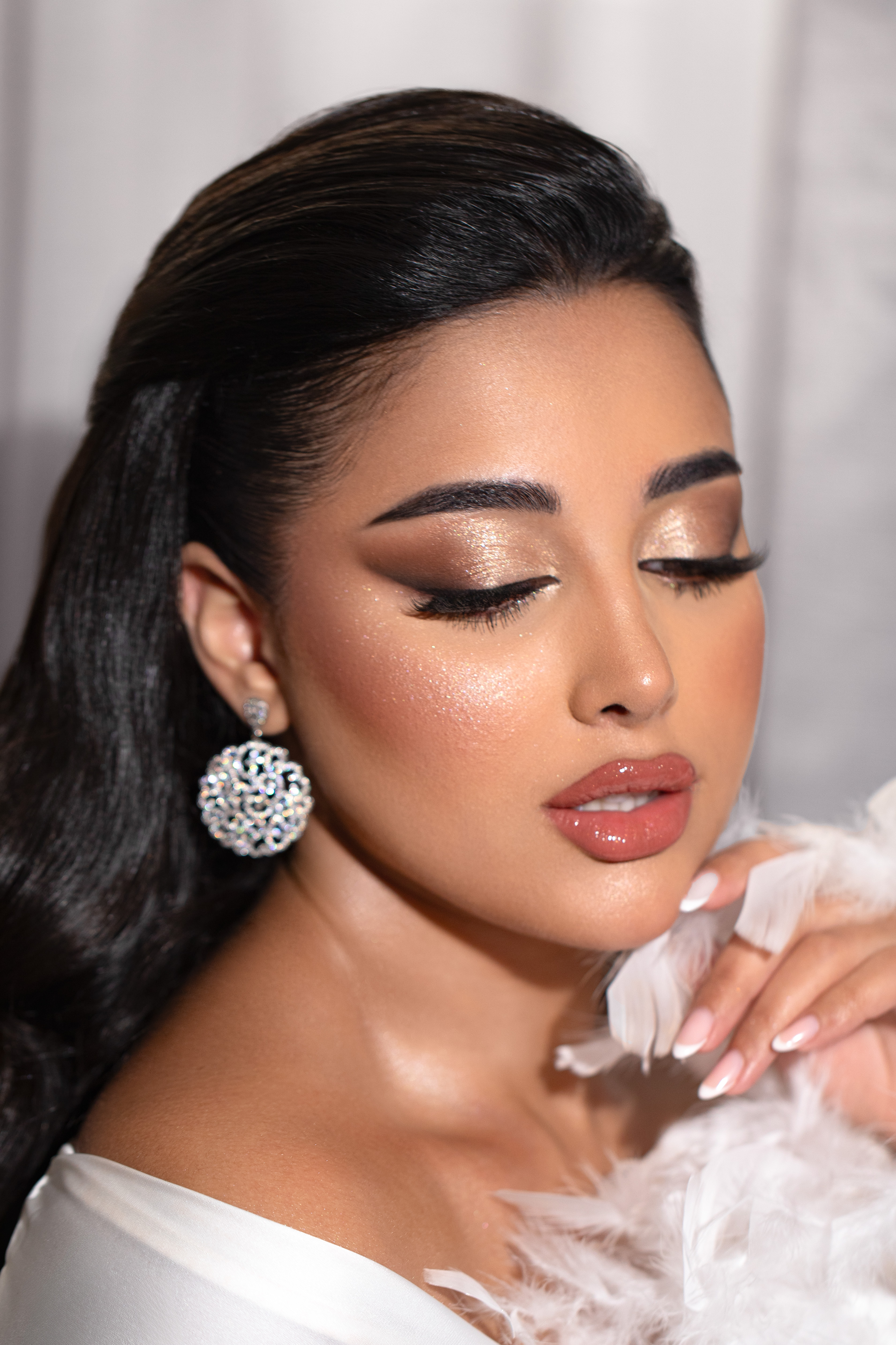 تفاصيل لميك اب عروس 👰